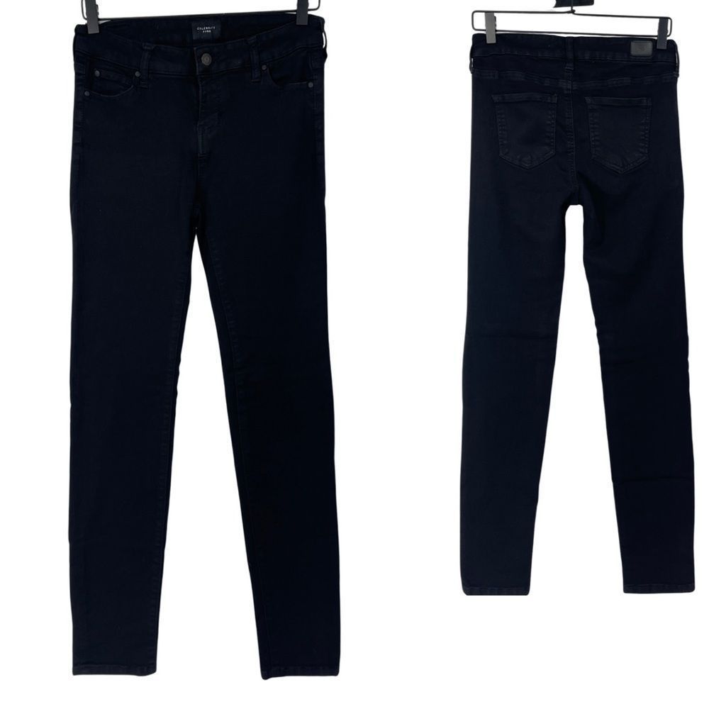 Celebrity Pink Black Stretch Jeggings – Size 9